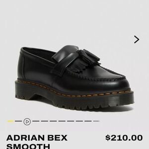 Dr. Martens Black Tassel Loafers